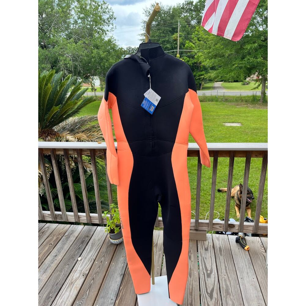 NWT Hevto Guardian II 3mm Wetsuit - Women's XL Sunset Orange